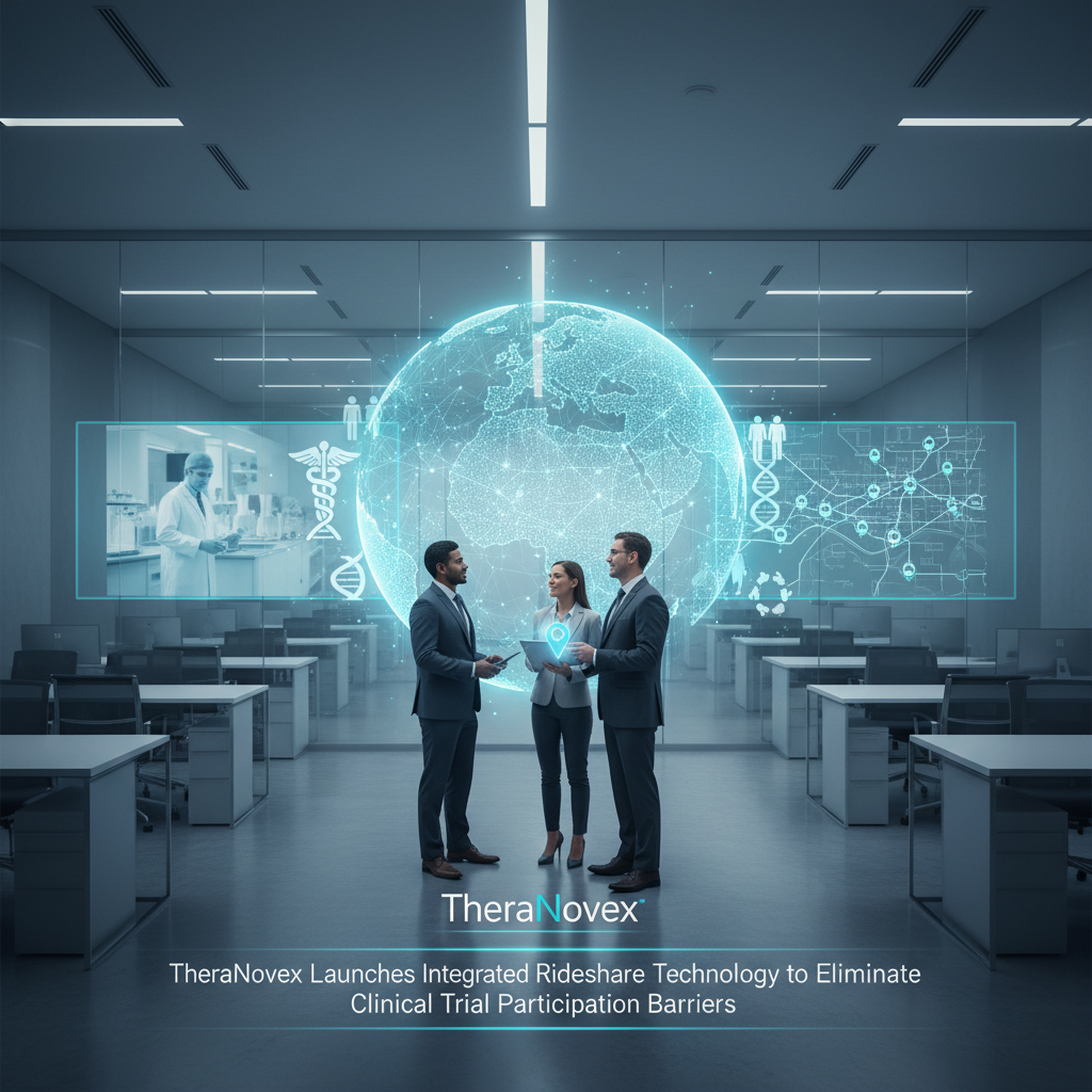 TheraNovex Launches Integrated Rideshare Technology to Eliminate Clinical Trial Participation Barriers